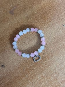 Beaded Charm Bracelets - Set of 2