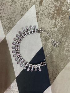 Silver-Toned Boho Necklace