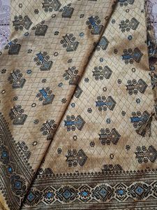 Ethnic assam silk Saree