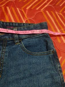Blue Straight Leg Jeans