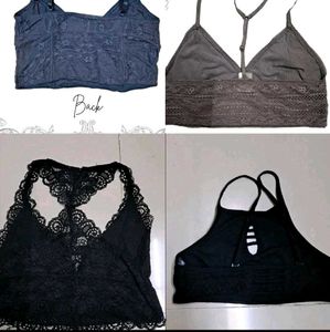 Combo of 4 Lace Bralette Set