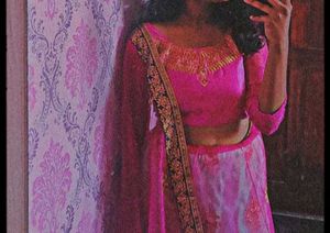 ethnic lehenga choli.