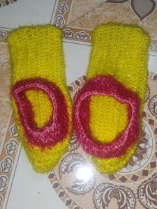 Handmade booties