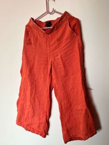 100% Linen Pant For Ladies