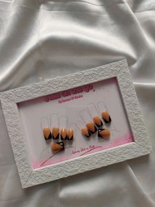 Press On Nails With Photo Frame