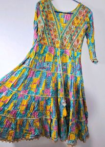 Multicolor Umbrella Suit