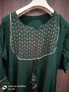 Green Kurta Set