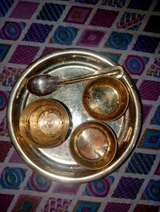 Peetal Bartan Set