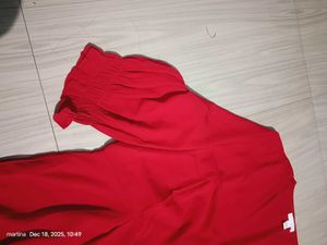 H&amp;MRed Wrap Midi Dress