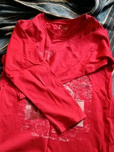 Red Graphic T-shirt 👕 and Pent for hunters 😊