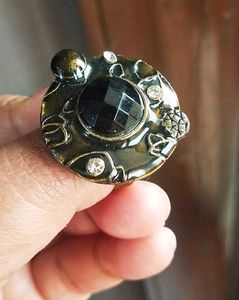 Vintage Look Adjustable Ring