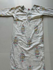 Floral Print Kurti  Set