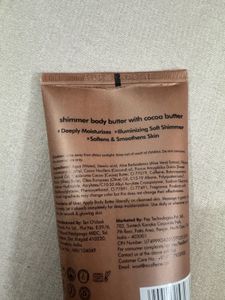 mCaffeine Shimmer Body Butter