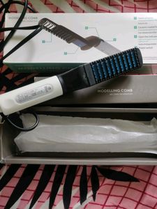 Modelling comb, Men hair straightener, electric be