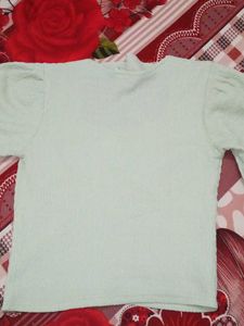Cute Light Green Top