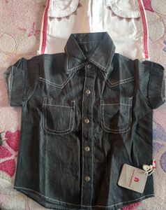 Shirt With Short For Kids