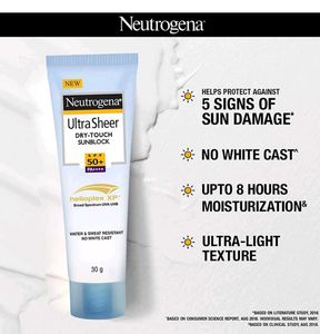 Neutrogena Combo Of Face Cleanser &amp; Sunscreen