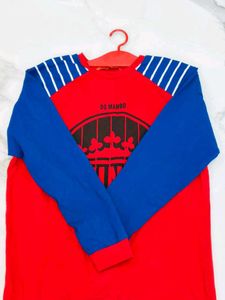 Red & Blue Graphic Tee