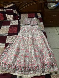 Floral Embroidered Lehenga Choli Set