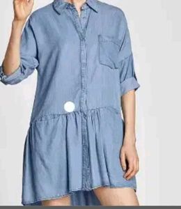 Denim Shirt Dress
