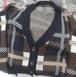 Woollen cardigan