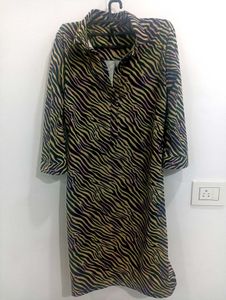 R&B Animal Print Long Shirt