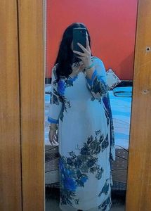 Floral Print Kurta Set