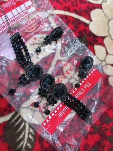 Elegant Black Jewelry Set