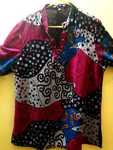 Patterned Ethnic Top 👚