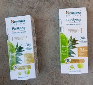 Himalaya Purifying Neem Face Serum pack of 2