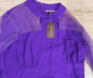 Purple Flambeur Dress