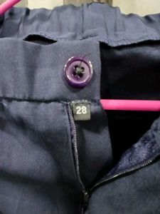 Navy Blue Trousers