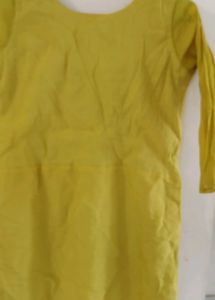 Yellow Kurta