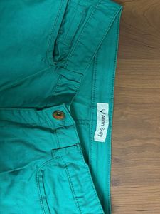 Allen Solly Green Pants