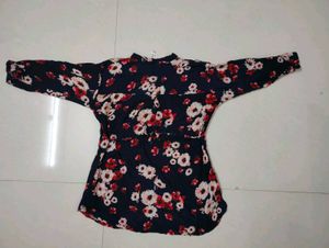 Colorful Flower ful Top