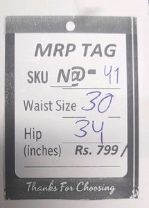 N@41 Size-30 (Sale) Latest Ladies high waist Jeans