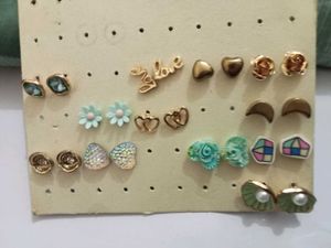 Assorted Stud Earring Collection@25each