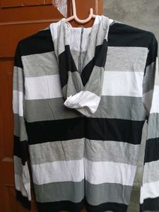 wrangler Striped Long Sleeve Hoodie