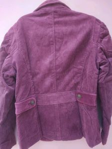 Corduroy Purple Blazer