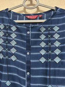 Raisin Blue Striped Tunic