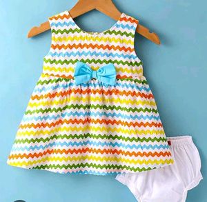 Cute Girls Dress & Panty Set