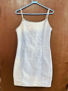 Mini denim dress from Westside