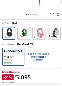 Razer V2 X Headphone