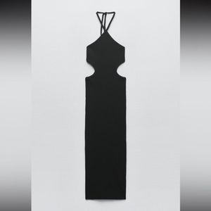 Zara Limited Edition Cutout Cotton Dress From NYC