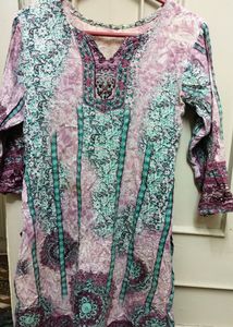 Pakistani Printed Kurta Dupatta Set
