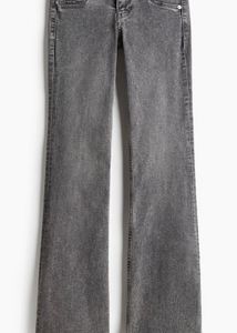 Grey Flare Jeans