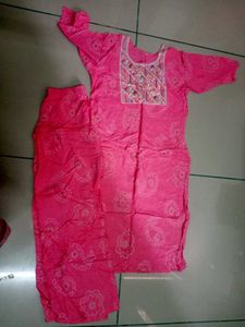 Pink Kurta Set