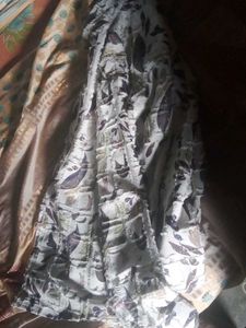 Floral Print Ethnic Skirt