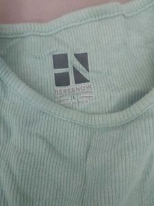 Green Round Neck T-Shirt