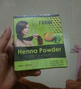 Flabia Henna Powder New, Unopened